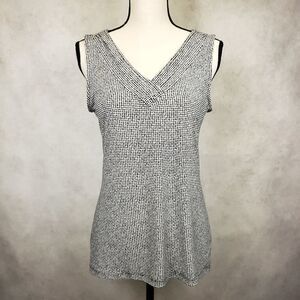Banana Republic sleeveless V neck loose fit top S